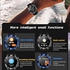 Smart Watches for Men 1.39'' HD Fitness Watch IP67 Waterproof Outdoor Smartwatch with Call,100+Sports Modes/60Days Battery,Heart Rate/BP/Sleep Monitor Activity Tracker for Android iOS (Black)