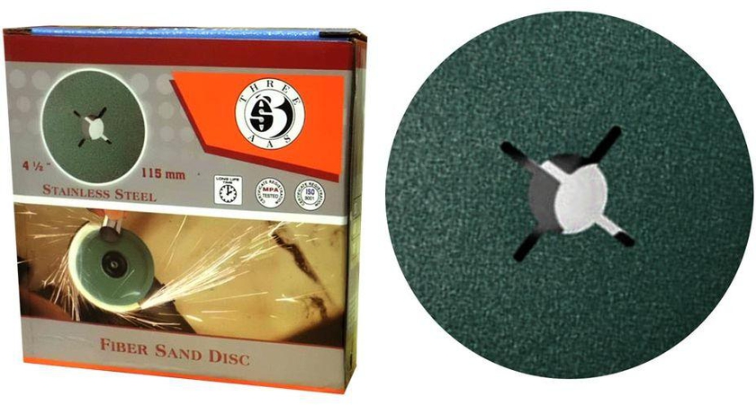 Fiber Sand Disc for Stainless Steel Grit 400