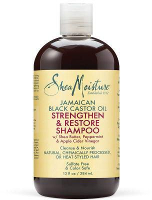 Shea Moisture JAMAICAN BLACK CASTOR OIL STRENGTHEN & RESTORE SHAMPOO-8 OZ