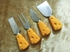 Butter And Cheese Knife Set, Shaped Like Roumi Cheese - 4 Pieces