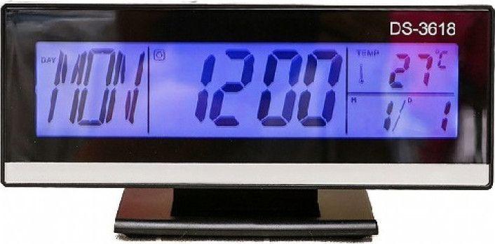 Sweethomeplanet Voice Control Backlight Digital LCD Alarm Clock