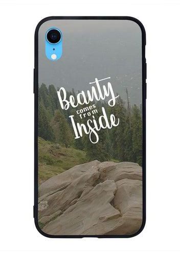 Skin Case Cover -for Apple iPhone XR Beauty Comes From Inside Beauty Comes From Inside