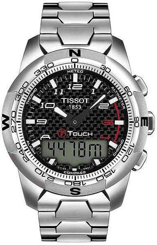 Tissot T-TOUCH II Titanium Gent T047.420.44.207 For Men ‫(Analog - Digital, Casual Watch)