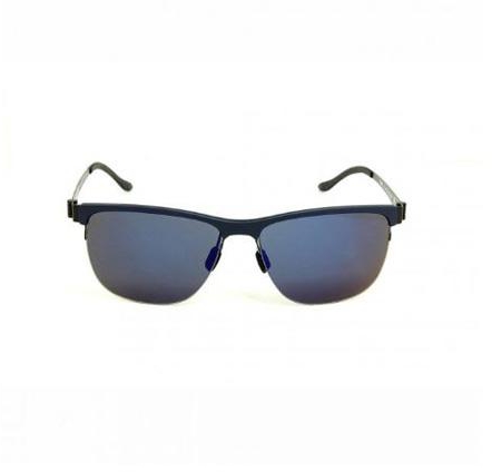 Mercedes Benz Matte Dark Blue Square Shape Men Sunglasses MBZ-1038B-56