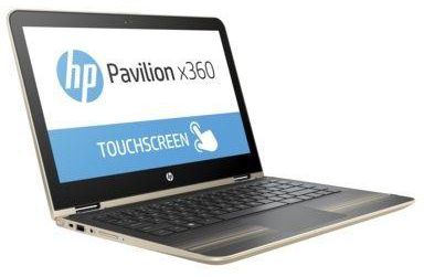 HP Pavilion x360 13-u100ne 2-in1- Laptop - Intel Core i3-7100, 13.3 Inch Touch, 500GB, 4GB, Win 10, Gold