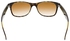 Ray-Ban Wayfarer Unisex Sunglasses - Rb2132-710-51-55, Brown Lens