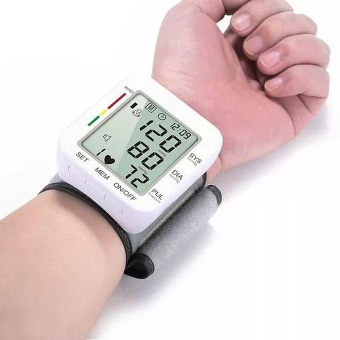 Intellisense WRIST Electronic AUTOMATIC Blood Pressure Monitor Machine (Wrist Type)