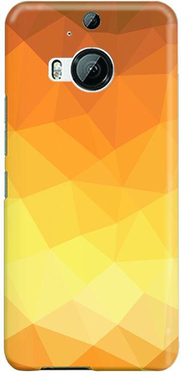 Stylizedd HTC One M9 Plus Slim Snap Case Cover Matte Finish - Gold Bar
