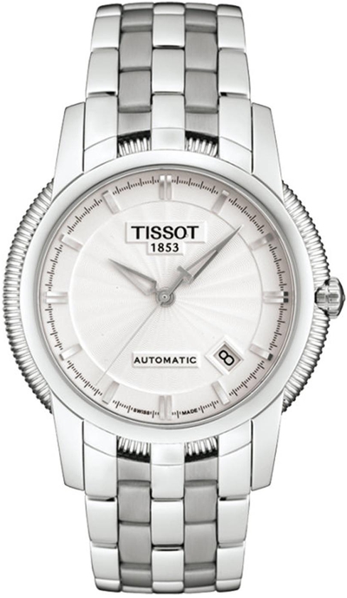 Tissot Men's Classic Ballade III Silver Dial Silver Stainless Steel Bracelet Analog Automatic Watch