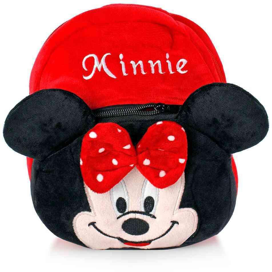 Plush Mini Backpack Minnie Red
