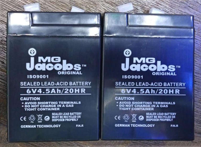 Mg Jacobs 6V 4.5Ah 20H Sealed Lead-Acid Battery