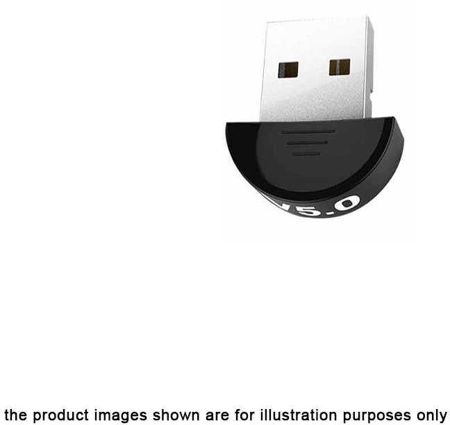 Bluetooth 5.0 USB Dongle (Black)