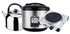 Saisho Kitchen Essentials 1: Rice Cooker (6)1.8 Ltr S-406 + Electric Kettle S-519 + Electric Hot Plate HP-3
