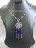 RA accessories Women Necklace Dream Catcher Blue