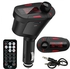 Red Kit Car MP3 Player Wireless FM Transmitter Modulator USB MMC LCD Remote Universal