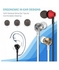 Remax RM-610D - Stereo In-ear Earphones With Mic - Grey