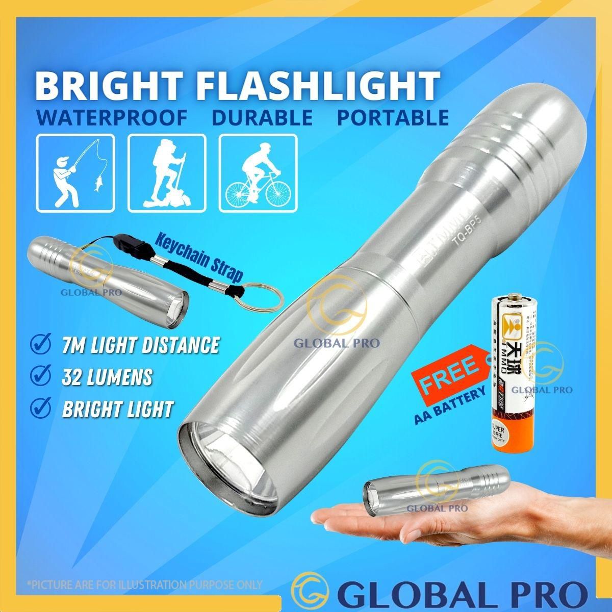 MINI LED Flashlight Keychain Outdoor Torch Portable Flashlight Camping Flashlights