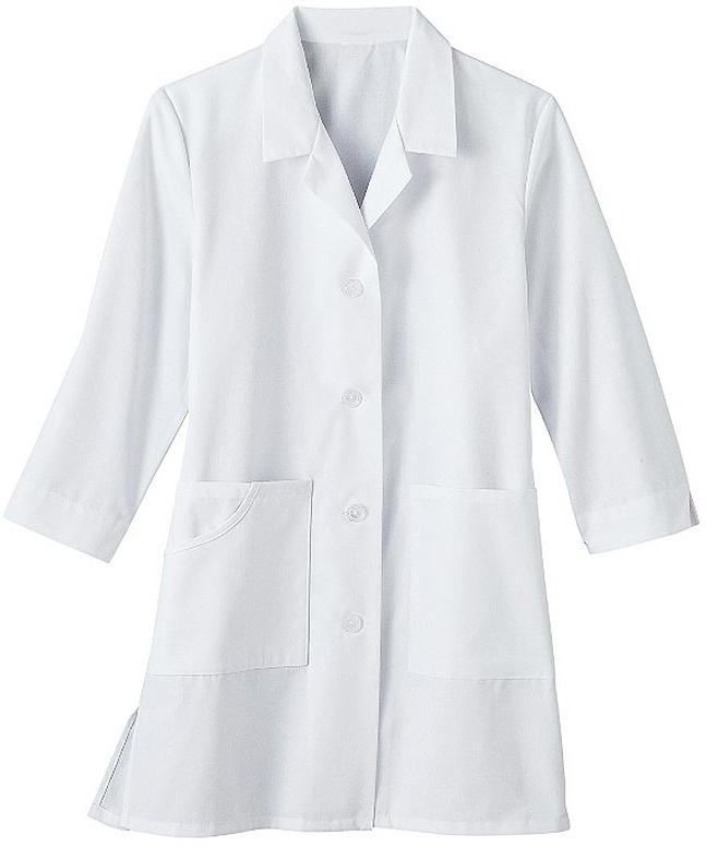 White Gown Laboratory Coat