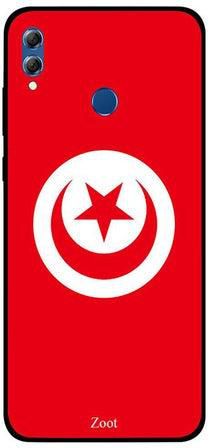 Skin Case Cover -for Huawei Honor 8X Tunisia Flag علم تونس
