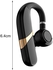1Pc X9 Earhook Bluetooth 5.0 IPX7 Waterproof Mini Wireless Earpieces For Phone-Black