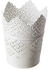 Decorative Candle Holder White 11cm
