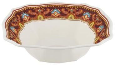 Melamine Soup Bowl White/Red/Yellow 6.5inch