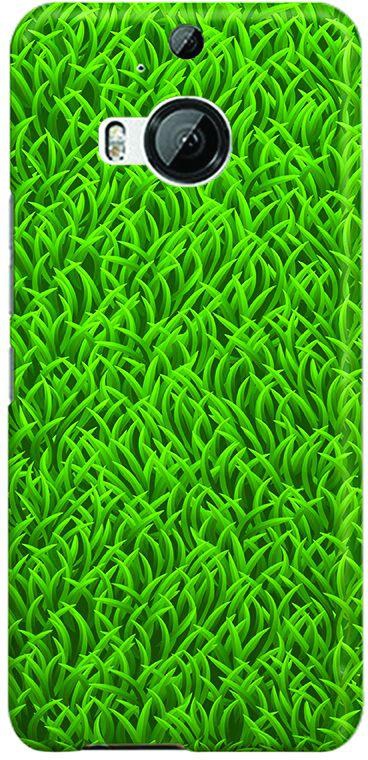 Stylizedd HTC One M9 Plus Slim Snap Case Cover Matte Finish - Grassy Grass