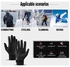 Winter Men Women Cycling Gloves Waterproof Windproof Fleece Lining Touchscreen Anti-Slip Full-Finger Bicycle Skiing Gloves XL 15*4*10cm