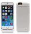 3200mAh Power Bank External Backup Battery Charger Case Cover for Apple iPhone 6 - WHITE