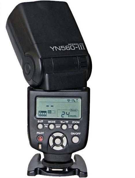ONGNUO YN560-III YN-560III Wireless Flash Speedlite For Canon Nikon Pentax DSLR