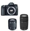 Canon EOS 70D Digital SLR Camera Twin kit with 18-55 IS STM and 75-300 III Lens