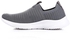 Activ Slip On Sportive Grey Sneakers With Light Grey Strips
