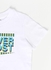 Power Boost Graphic Printed Crew Neck T-Shirt White