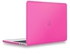Ozone Rubberized Hard Case Cover For Apple Macbook Pro 15inch A1707 Touch Bar & Touch Id - Hot Pink