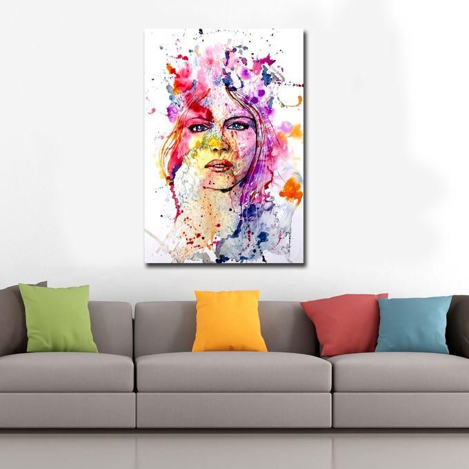 Smile Gallery Modern Tableau - Multicolor - 60 X 40 Cm