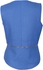 Blue Vest with Zipper