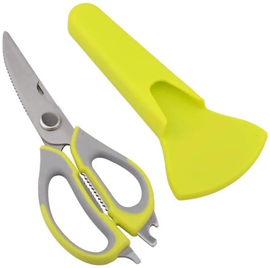 Multi-Use Stainless Steel Kitchen Shears Multi-Purpose Utility Kitchen Scissors