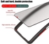غطاء حماية خلفي شفاف غير لامع من السيليكون لهاتف Vivo Y51 (2020 ، ديسمبر) 4G / Vivo Y53s 4G أسود