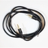1 IN 1 AUX Cable - for mobaile and speaker - Black - 2 PCs