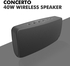 Promate Wireless Bluetooth Speaker, Portable Sleek Bluetooth 40W Speaker with Subwoofer