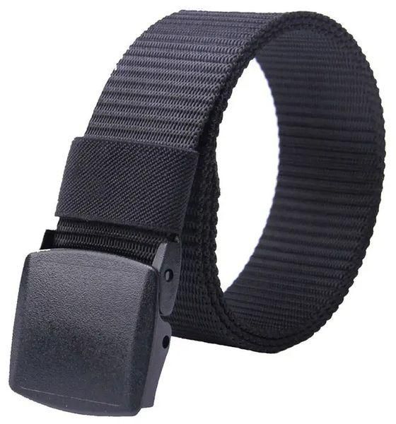 Military Outdoor Tactical Breathable Canvas Belt With Automatic Buckle
