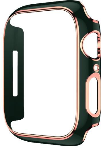 HYPHEN Apple Watch Frame Protector 41mmGreen and Rose Gold