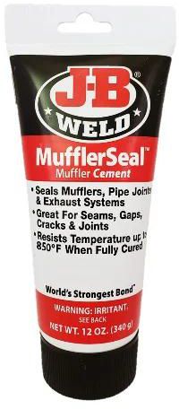 J-b Weld Exhaust/mufflerseal Muffler Cement Plastic Tube 12 Oz