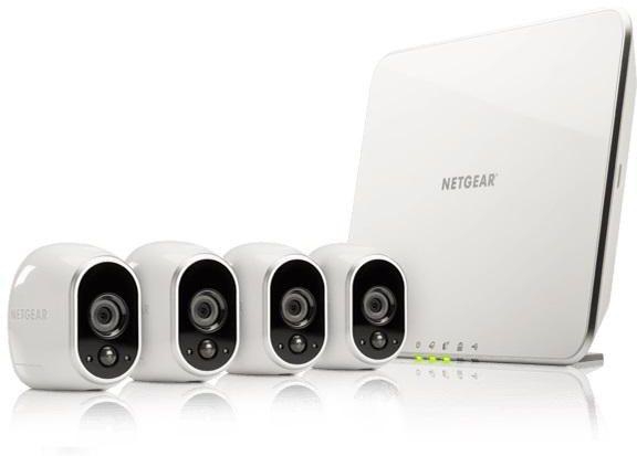 NETGEAR VMS3430 Arlo Wire-Free HD Camera Security System with 4 HD Cameras