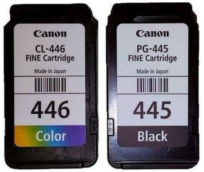 Canon Pack of 2 PG-445/CL-446 BK/C/M/Y Ink Cartridge