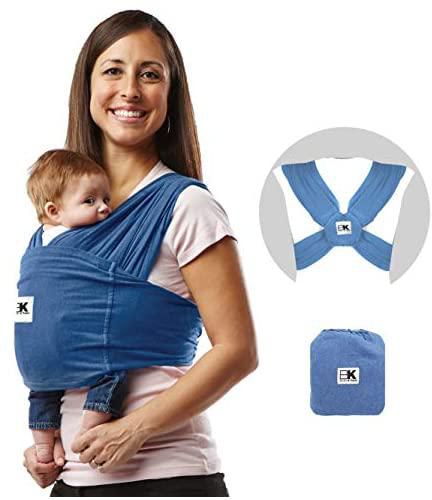 Baby K'tan Cotton Denim Baby Carrier (Small)