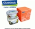 Glasslock Food Containers Round 400ml + Square 490ml