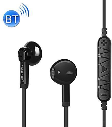 Generic Mosidun R1 In-ear Wire Control Stereo Wireless Bluetooth V4.0 + Edr Earphones With Mic, Support Handfree Call For Iphone, Samsung, Htc, Sony And Other Smartphones(black)