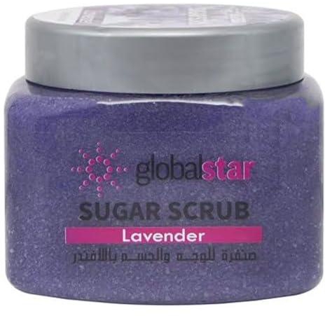 Global Star Globalstar Sugar Scrub Lavender Face And Body Wash, Multicolour