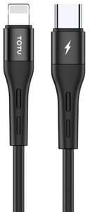Totu USB Type-C To Lightning Cable 1m Black